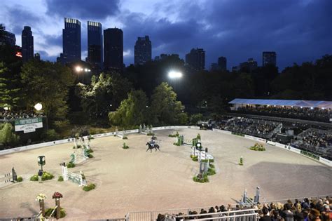 The Rolex Central Park Horse Show Prances Into The Rink